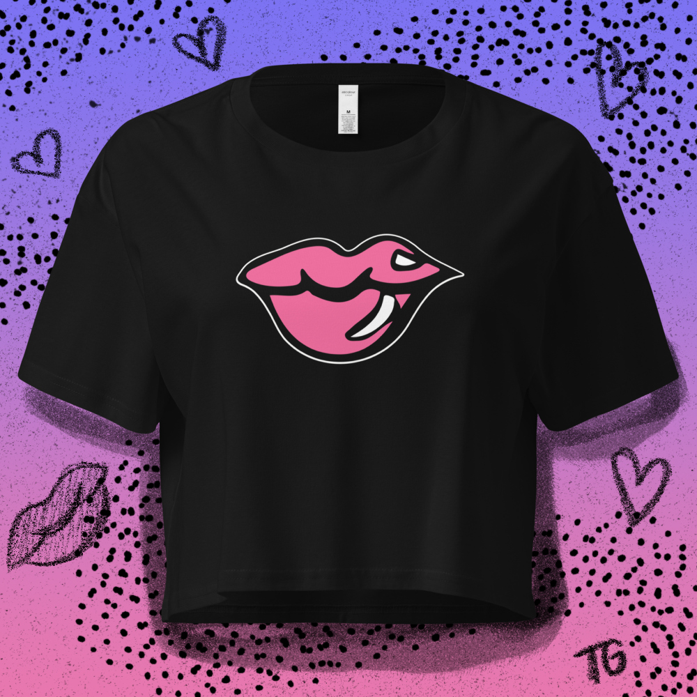 π Lip Service Crop Tee π’
