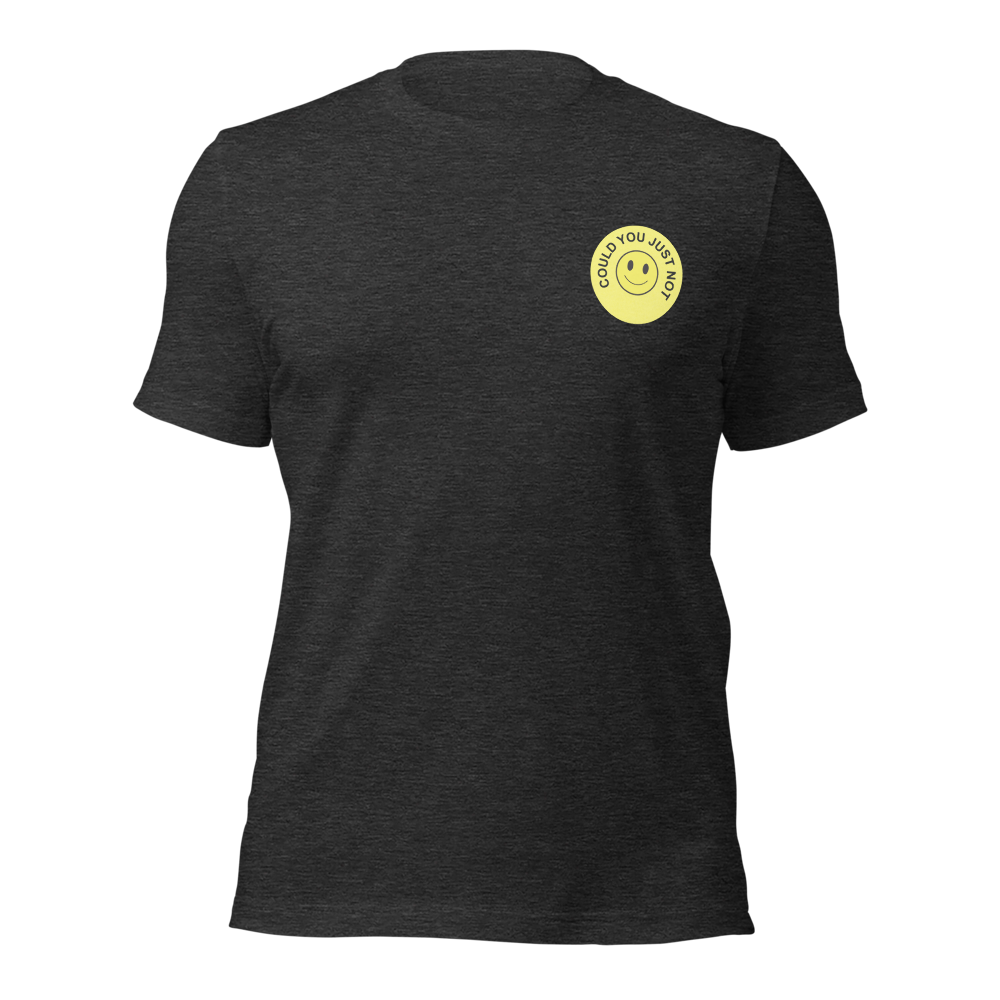 Could You Just Not – Vintage Rental Sticker Tee