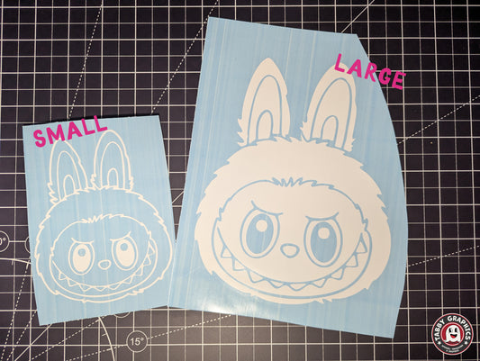 Spiky Forest Gremlin Vinyl Sticker – Fan-Made Car Decal for Toy Collectors