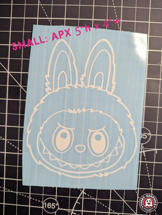 Spiky Forest Gremlin Vinyl Sticker – Fan-Made Car Decal for Toy Collectors