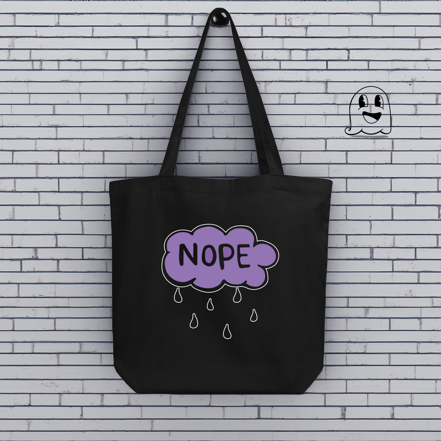 👎 NOPE Cloud Tote – Emotional Support Bag Edition 👜