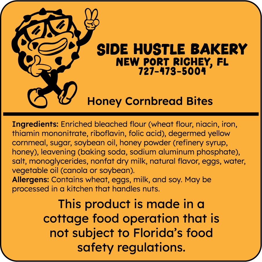 Honey Cornbread Muffin Bites
